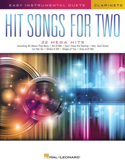 Title details for Hit Songs for Two Clarinets--Easy Instrumental Duets by Hal Leonard Corp. - Available
